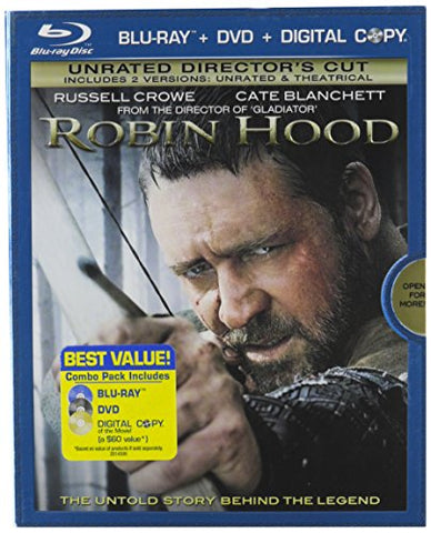 Robin Hood (Three-Disc Unrated Director's Cut Blu-ray/DVD Combo)