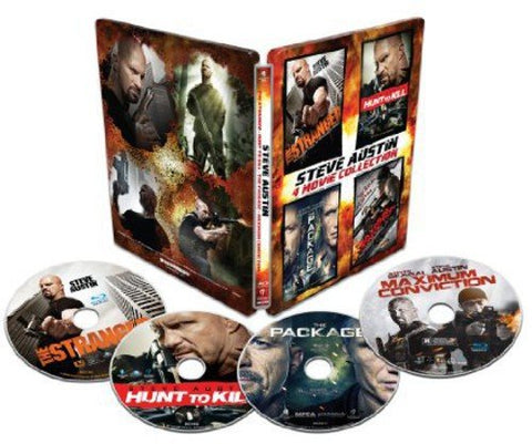 Steve Austin 4 Movie Collection Steelbook [Blu-ray]  Blu-ray - GoodFlix