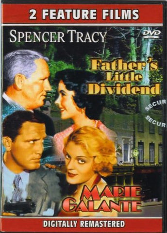 [DVD] Spencer Tracy Double Feature - Father's Little Dividend (1951) + Marie Galante (1934)