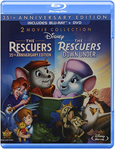 The Rescuers: The Rescuers / The Rescuers Down Under, 35th Anniversary Edition [Blu-ray]