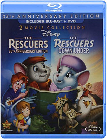 The Rescuers: The Rescuers / The Rescuers Down Under, 35th Anniversary Edition [Blu-ray]