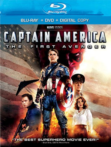 Captain America: The First Avenger (Two-Disc Blu-ray/DVD Combo)