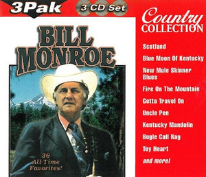 Bill Monroe - Bill Monroe - 36 All Time Favorites! 3 CD Set!