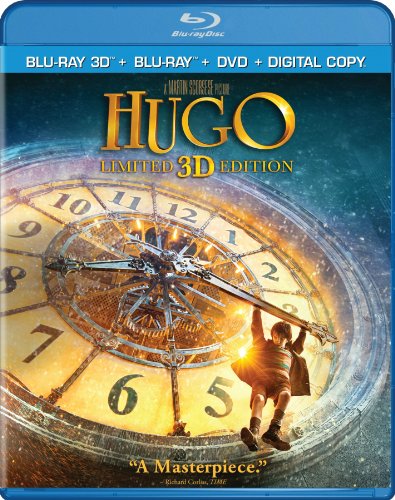 Hugo (Blu-ray 3D + Blu-ray + DVD + Digital Copy)