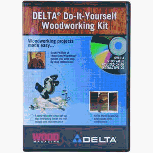 Delta Do-It-Yourself Woodworking CD-ROM Kit  DVD - GoodFlix
