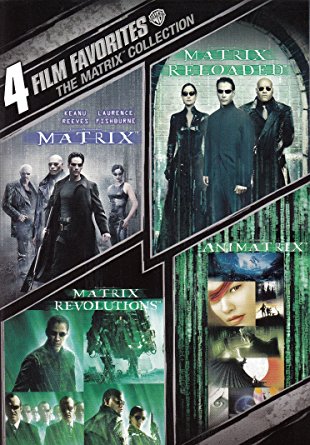 The Matrix Complete 4 Films : The Matrix, Matrix Reloaded, Matrix Revolutions, Animatrix ; 4 Pack Gi